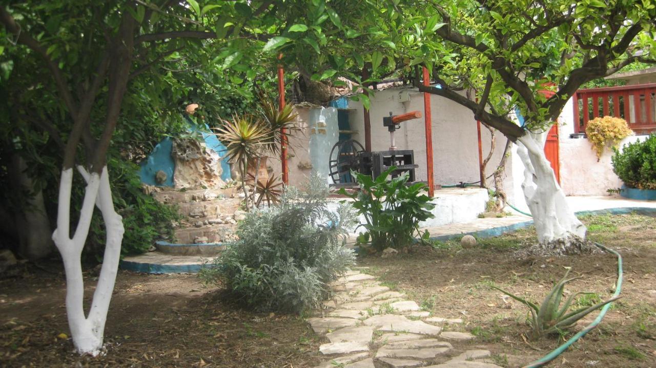 Theodora Aparthotel Makrýgialos Buitenkant foto